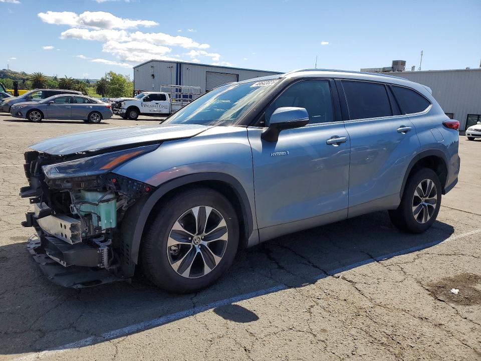 2021 TOYOTA HIGHLANDER HYBRID — VIN 5TDHARAH7MS004672