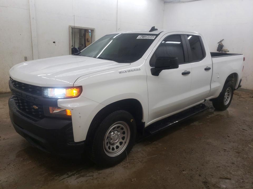 2021 CHEVROLET SILVERADO — VIN 1GCRWAEK2MZ353783