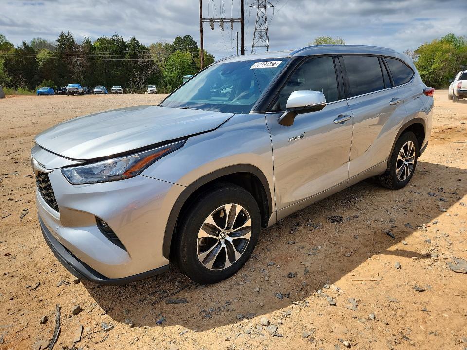 2020 TOYOTA HIGHLANDER HYBRID — VIN 5TDGARAH6LS500931