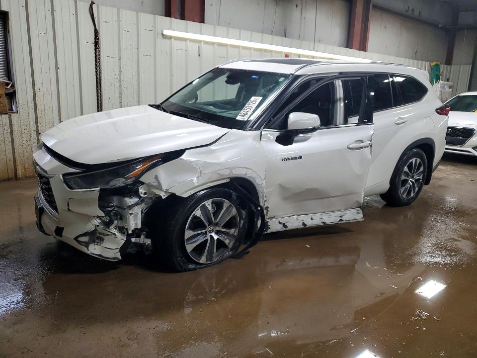 2021 TOYOTA HIGHLANDER HYBRID — VIN 5TDGBRCH9MS035184
