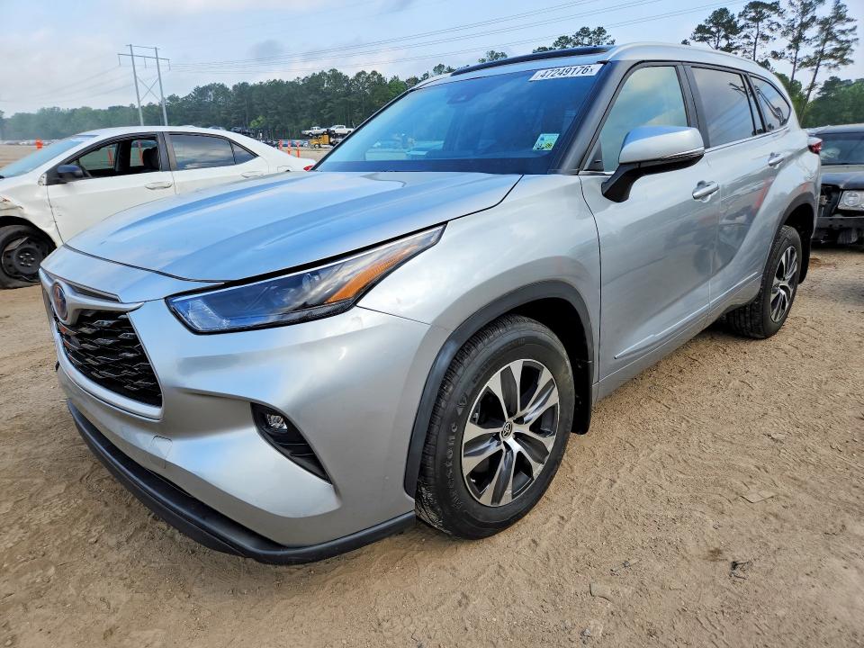 2023 TOYOTA HIGHLANDER HYBRID — VIN 5TDKARAH7PS017464