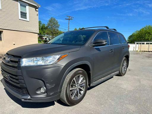 2019 TOYOTA HIGHLANDER HYBRID — VIN 5TDJGRFH7KS073819