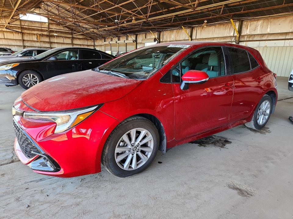 2025 TOYOTA COROLLA HATCHBACK — VIN JTND4MBEXS3249487