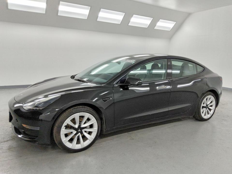 2022 TESLA MODEL 3 — VIN 5YJ3E1EA6NF304416