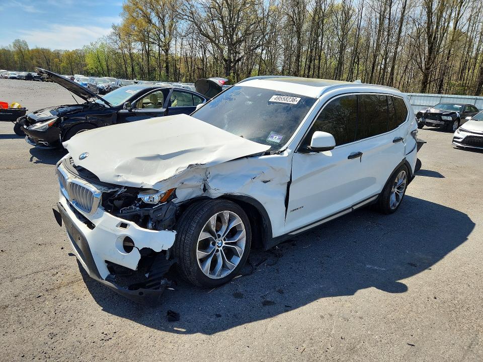 2017 BMW X3 — VIN 5UXWX9C30H0W67872