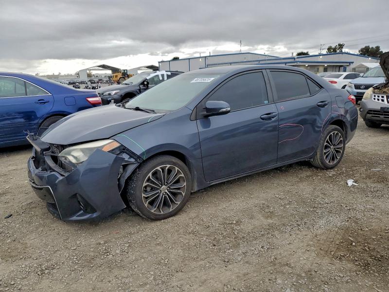 2015 TOYOTA COROLLA L — VIN 5YFBURHE2FP302275