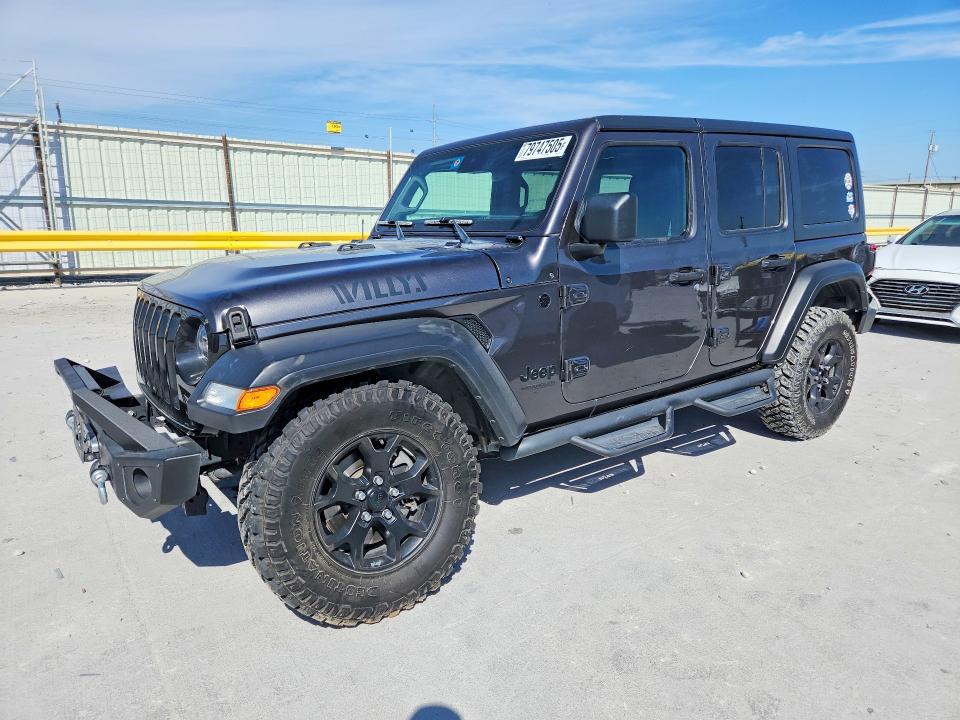 2021 JEEP WRANGLER UNLIMITED — VIN 1C4HJXDG9MW544371