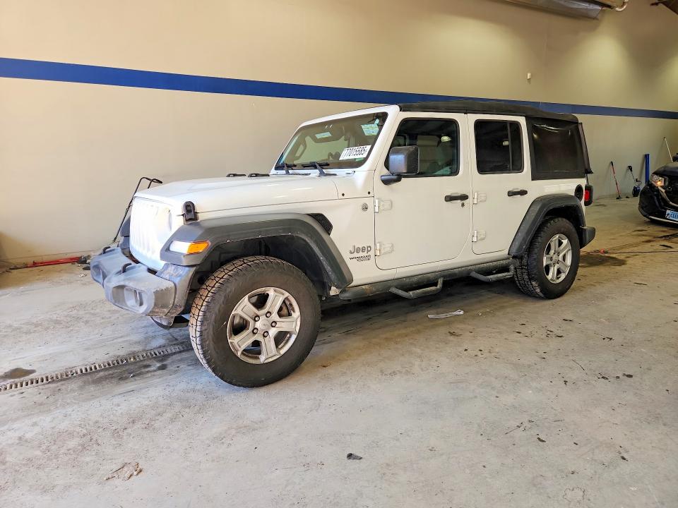2018 JEEP WRANGLER UNLIMITED — VIN 1C4HJXDG3JW167306