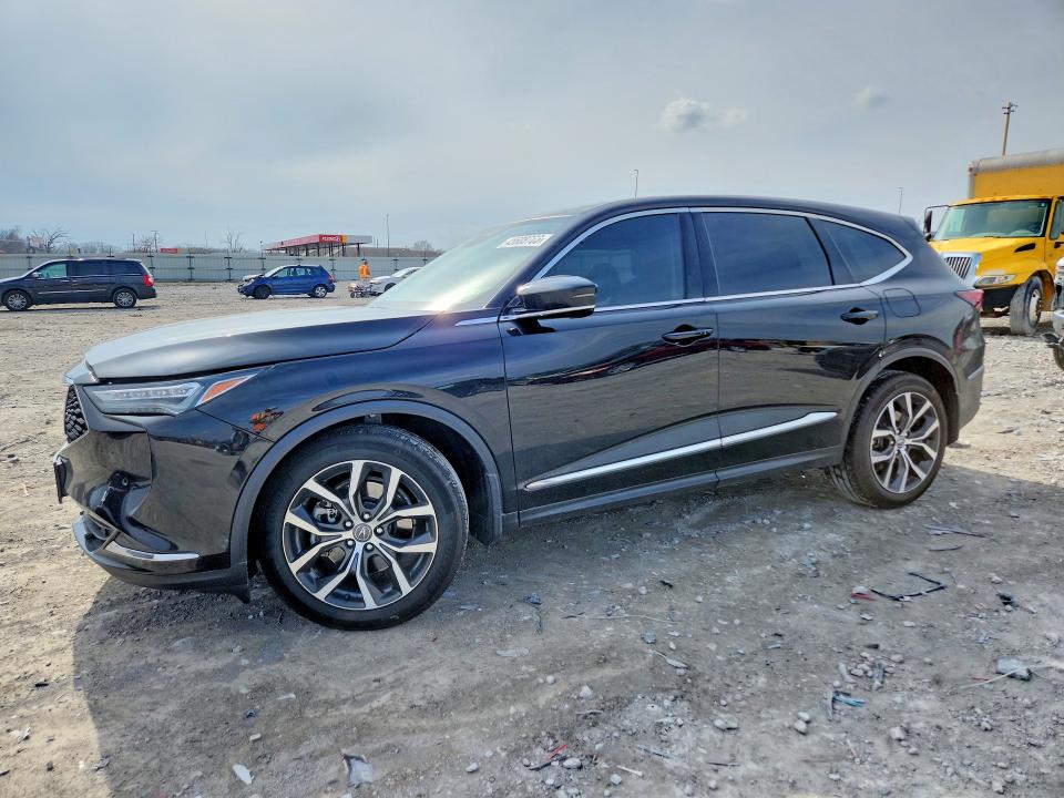 2022 ACURA MDX — VIN 5J8YE1H49NL031935