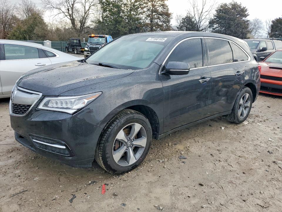 2016 ACURA MDX — VIN 5FRYD4H26GB047001