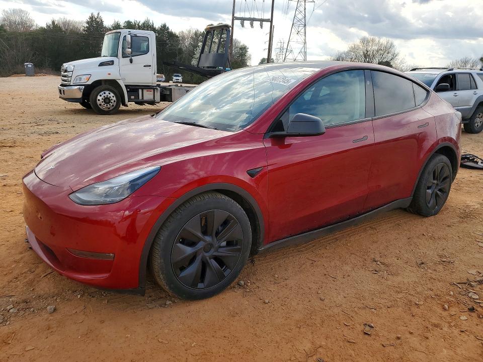 2024 TESLA MODEL Y — VIN 7SAYGDEE3RA307168