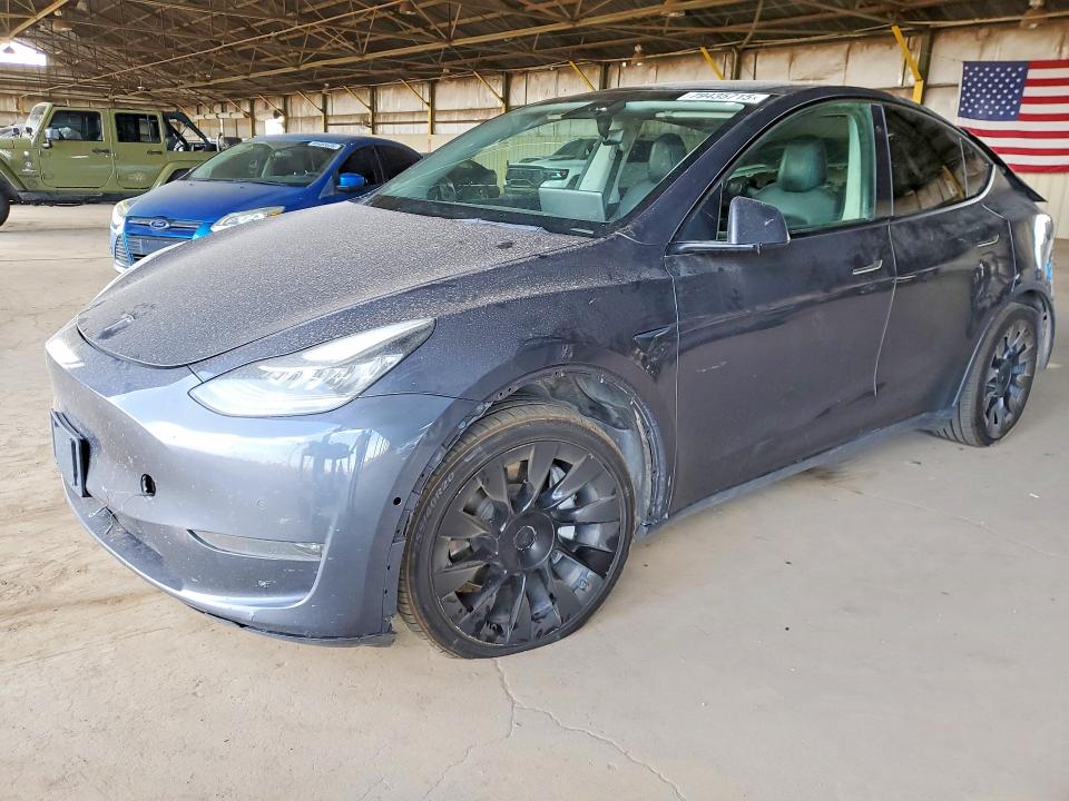 2021 TESLA MODEL Y — VIN 5YJYGDEE9MF091173