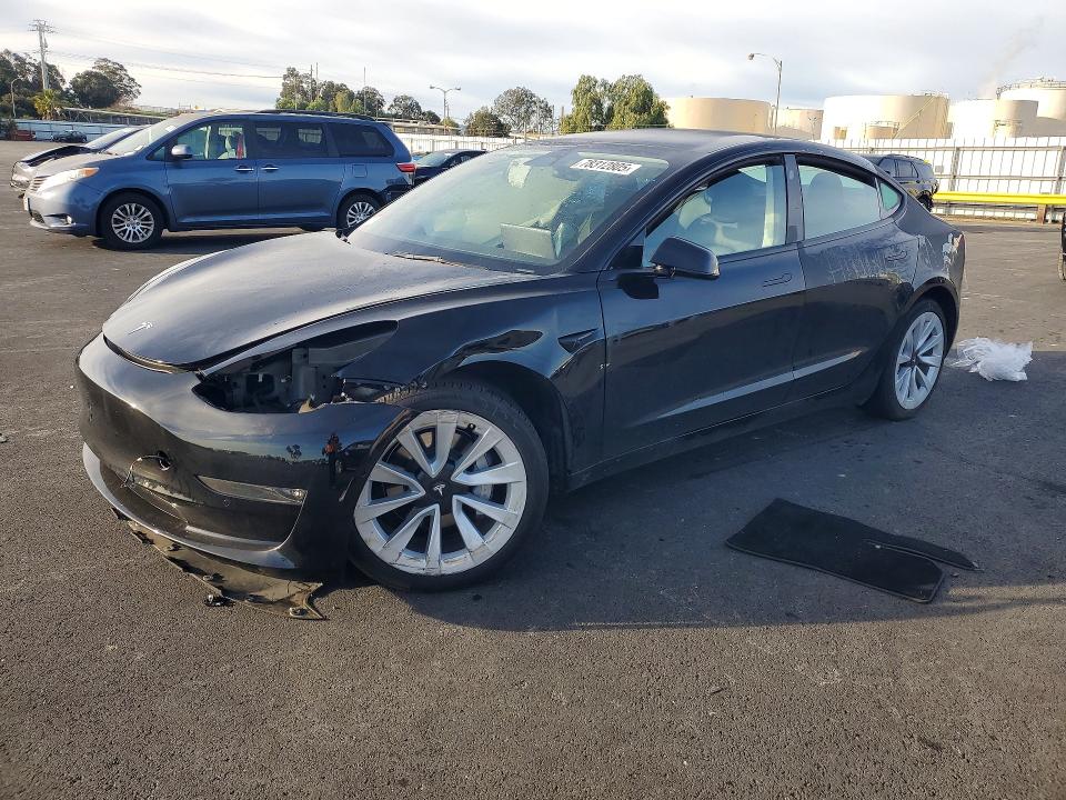 2022 TESLA MODEL 3 — VIN 5YJ3E1EB6NF340406