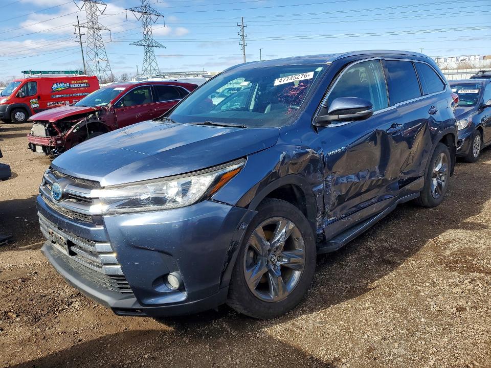 2017 TOYOTA HIGHLANDER HYBRID — VIN 5TDDGRFH3HS022503
