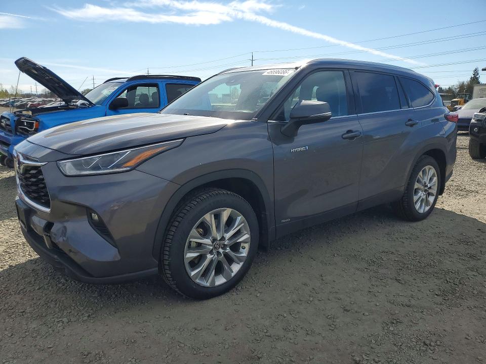 2021 TOYOTA HIGHLANDER HYBRID — VIN 5TDDBRCH1MS037756