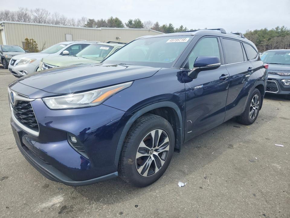 2020 TOYOTA HIGHLANDER HYBRID — VIN 5TDHBRCH3LS502425