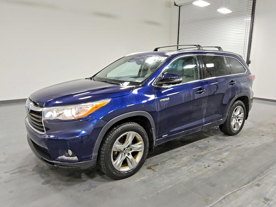 2016 TOYOTA HIGHLANDER HYBRID — VIN 5TDDCRFH4GS018373
