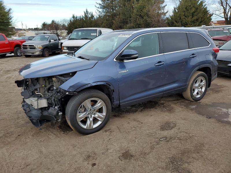 2018 TOYOTA HIGHLANDER HYBRID — VIN 5TDDGRFH5JS046467