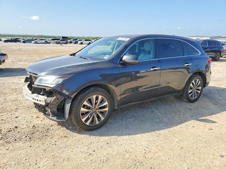 2015 ACURA MDX — VIN 5FRYD3H46FB001288
