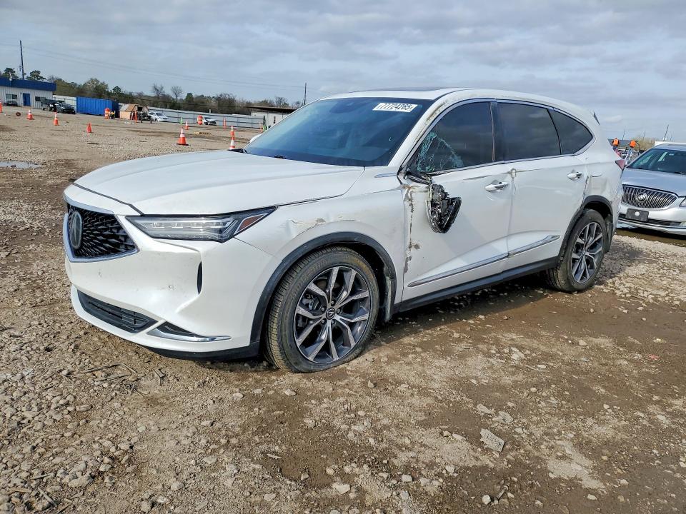 2022 ACURA MDX — VIN 5J8YD9H43NL003372