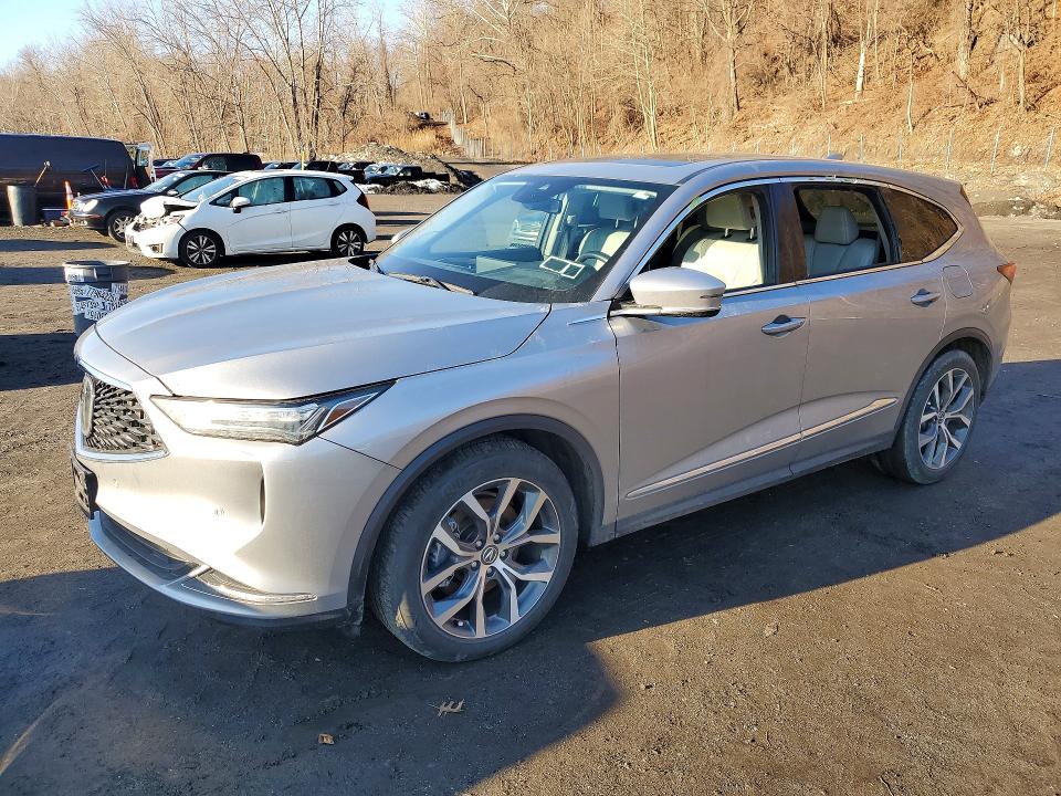 2022 ACURA MDX — VIN 5J8YE1H44NL020101