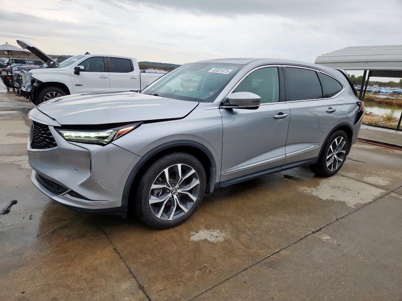 2022 ACURA MDX — VIN 5J8YD9H49NL001660