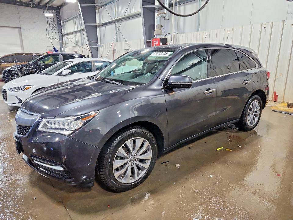 2016 ACURA MDX — VIN 5FRYD4H49GB008615