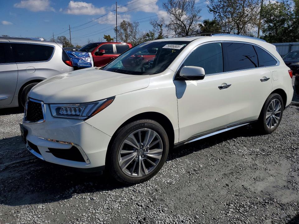 2017 ACURA MDX TECHNO — VIN 5FRYD4H50HB022719