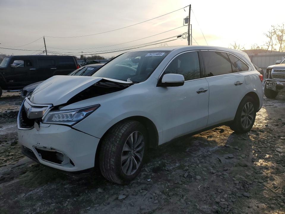 2015 ACURA MDX — VIN 5FRYD4H48FB003565