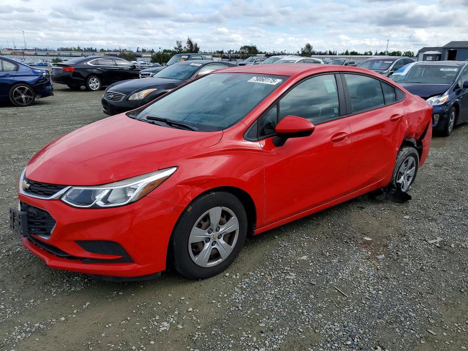 2018 CHEVROLET CRUZE — VIN 1G1BC5SM7J7231993