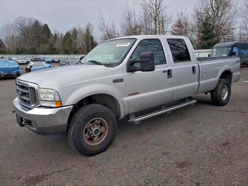 2004 FORD F350 SRW S — VIN 1FTSW31P04ED00389