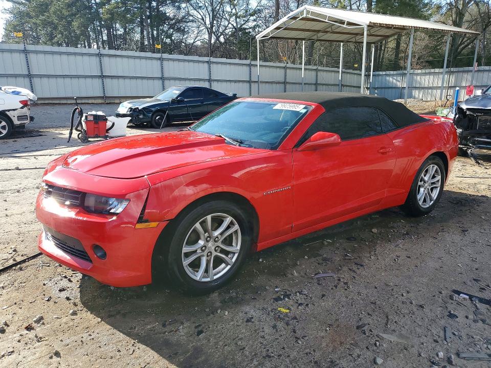 2015 CHEVROLET CAMARO — VIN 2G1FD3D3XF9152508