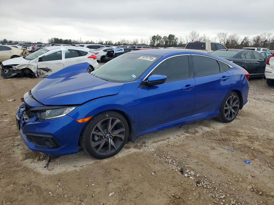 2021 HONDA CIVIC — VIN 2HGFC2F8XMH506366