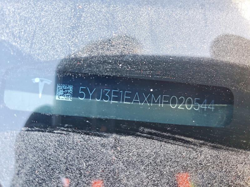 5YJ3E1EAXMF020544