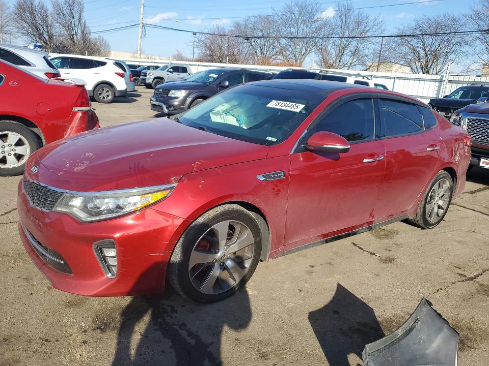2018 KIA OPTIMA — VIN 5XXGW4L23JG205961