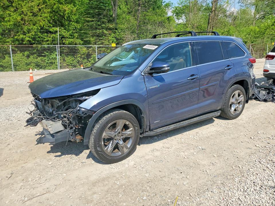 2018 TOYOTA HIGHLANDER HYBRID — VIN 5TDDGRFHXJS048828