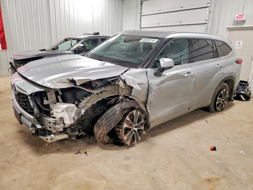 2021 TOYOTA HIGHLANDER HYBRID — VIN 5TDGBRCH6MS040665