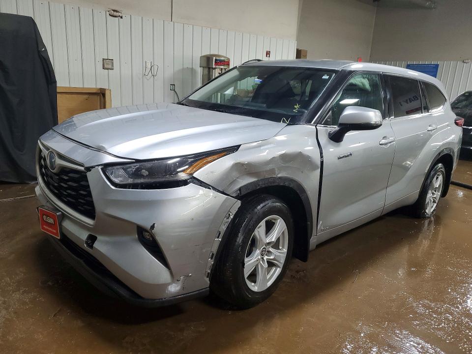 2021 TOYOTA HIGHLANDER HYBRID — VIN 5TDBBRCH3MS525601