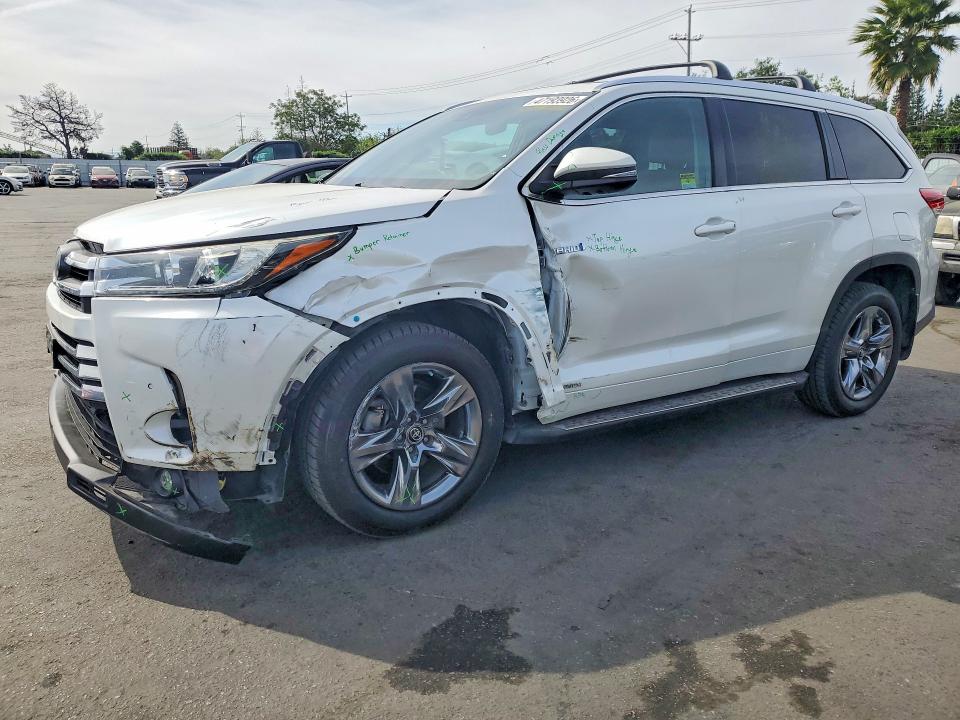 2019 TOYOTA HIGHLANDER HYBRID — VIN 5TDDGRFH4KS054321