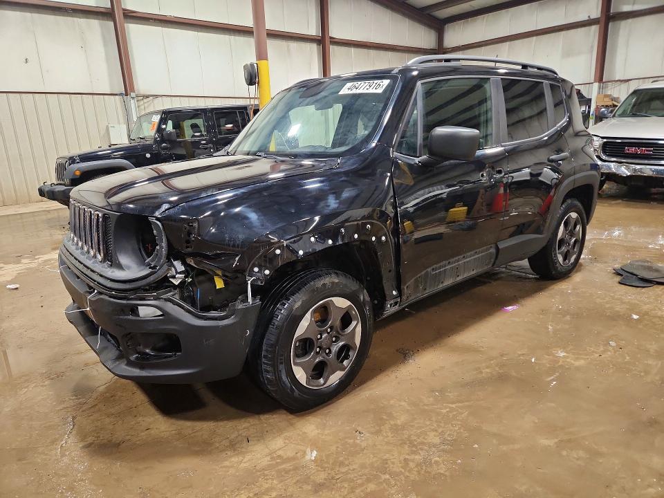 2018 JEEP RENEGADE — VIN ZACCJBAB3JPH84949