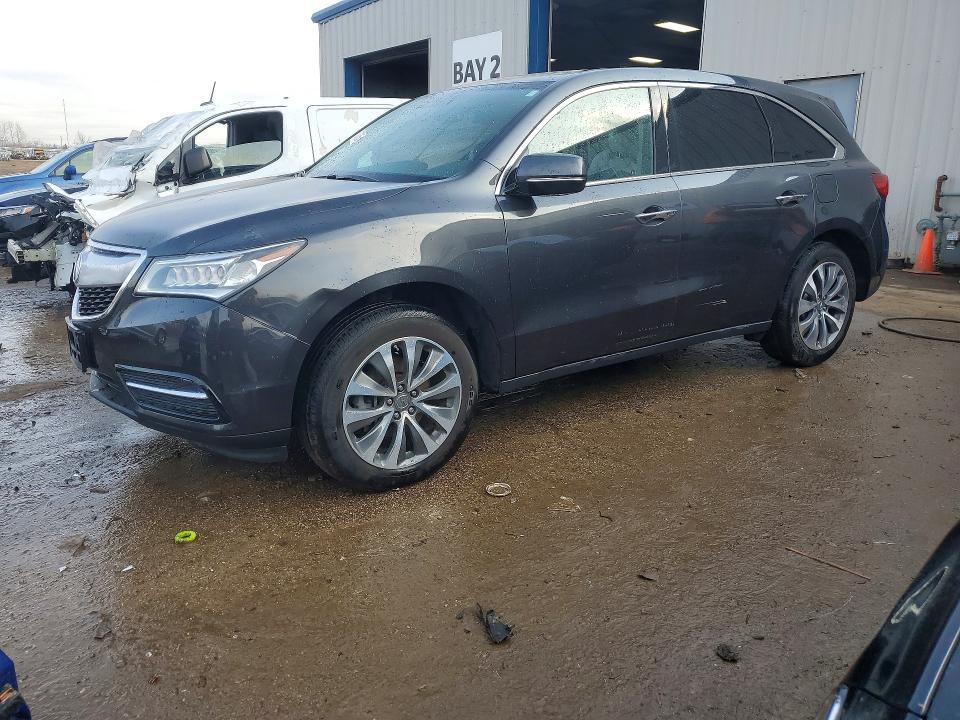 2016 ACURA MDX — VIN 5FRYD3H44GB009889