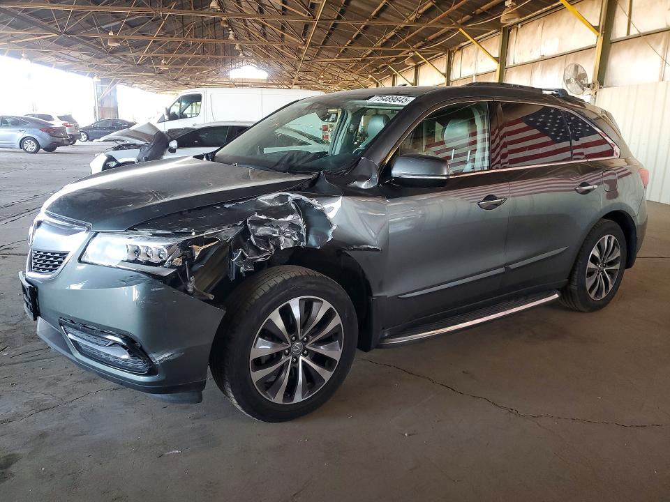 2016 ACURA MDX — VIN 5FRYD4H49GB028136