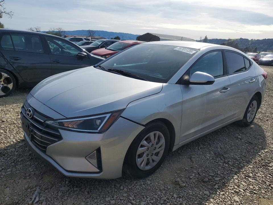2020 HYUNDAI ELANTRA — VIN 5NPD74LF8LH502699
