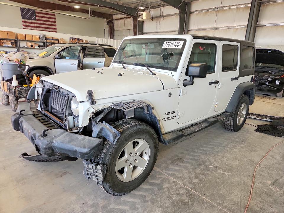 2016 JEEP WRANGLER UNLIMITED — VIN 1C4BJWDG9GL290022