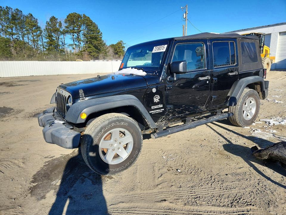 2016 JEEP WRANGLER UNLIMITED — VIN 1C4BJWDG2GL277239