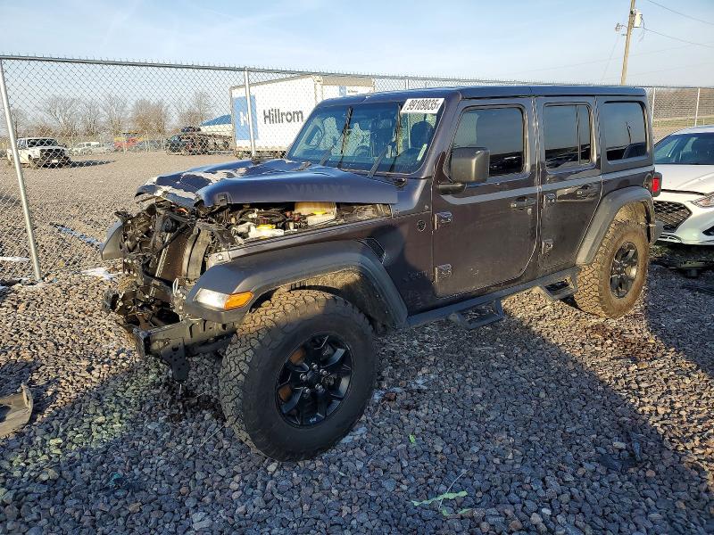2022 JEEP WRANGLER UNLIMITED — VIN 1C4HJXDG2NW158487