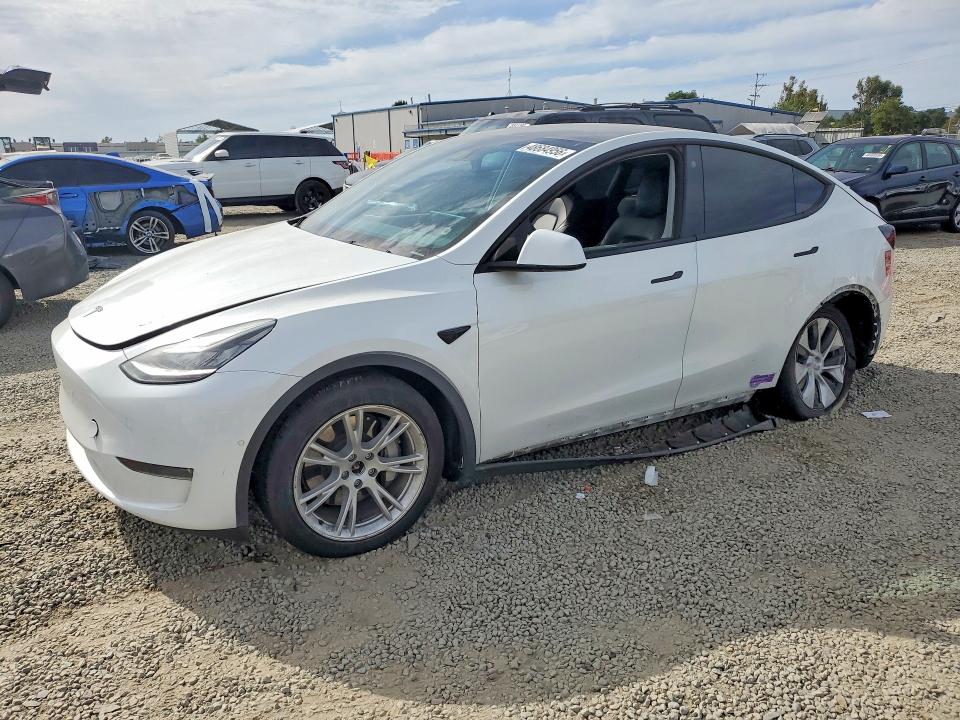 2022 TESLA MODEL Y — VIN 7SAYGDEE1NF345432