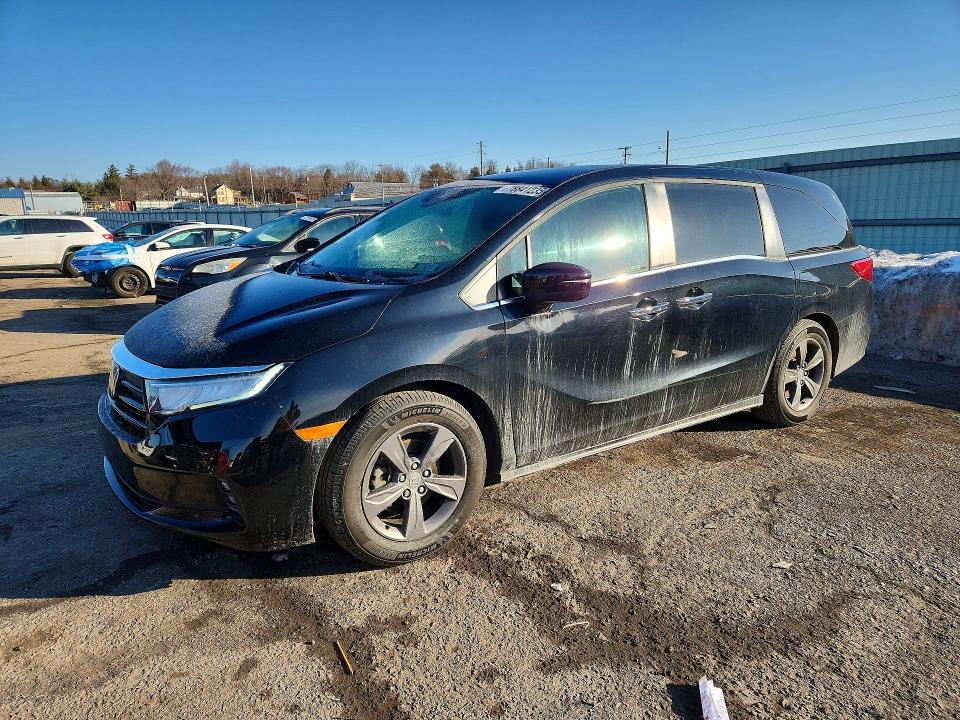 2022 HONDA ODYSSEY — VIN 5FNRL6H57NB022524