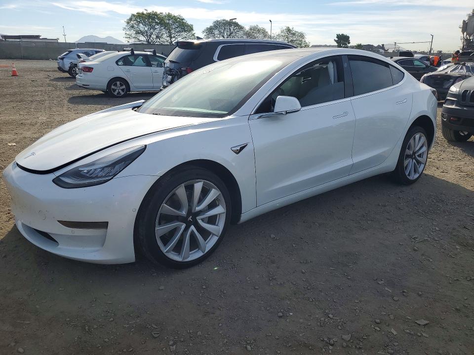 2020 TESLA MODEL 3 — VIN 5YJ3E1EA0LF599414