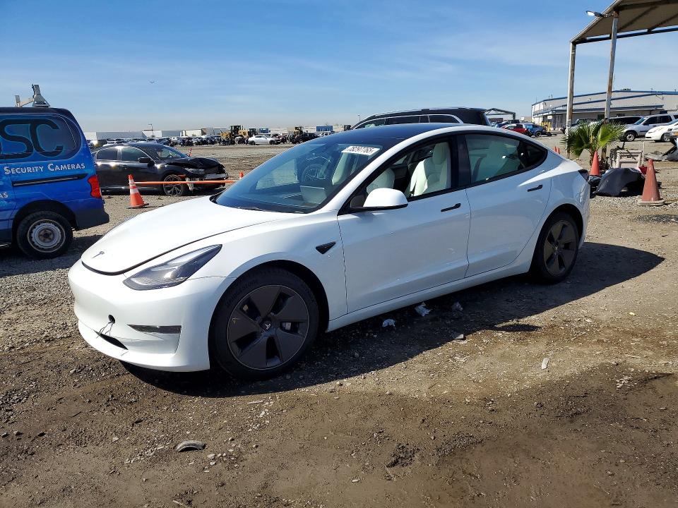 2023 TESLA MODEL 3 — VIN 5YJ3E1EA3PF494422